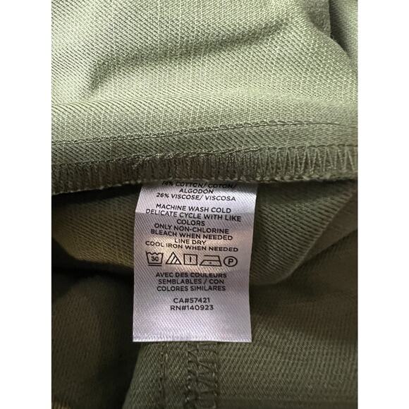 Loft Olive Green Skirt - NWT - Size 14 - Picture 4 of 4